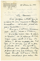 Lettera di  DE JERPHANION