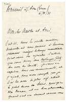 Lettera di  CARCOPINO