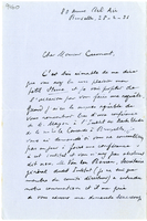 Lettera di  DE REUL