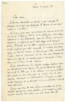 Lettera di  HOLLEAUX