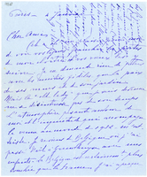 Lettera di  D'URSEL