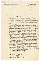 Lettera di  PILLET