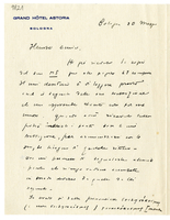 Lettera di  VOGLIANO