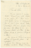 Lettera di  DUSSAUD