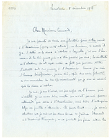 Lettera di  MAYENCE