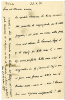 Lettera di  ZURETTI