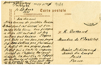 Lettera di  ROSTOVTZEFF