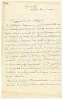 Lettera di  CARNOY