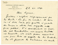 Lettera di  MESSINA