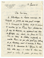 Lettera di  CHATELAIN