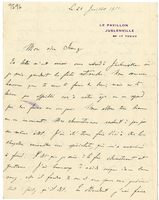 Lettera di  CUMONT