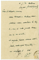 Lettera di  ZURETTI