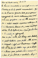 Lettera di  ZURETTI