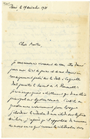 Lettera di  GAGE