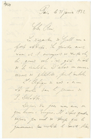 Lettera di  DUSSAUD