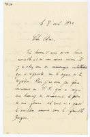 Lettera di  DUSSAUD