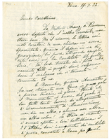 Lettera di  RICCI