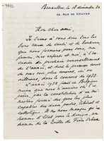 Lettera di  BEYENS