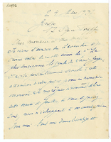 Lettera di  BOISSIER