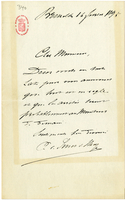 Lettera di  DE SMET DE NEYER