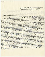 Lettera di  LAMEERE