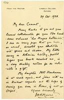 Lettera di  MUNRO