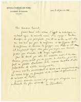 Lettera di  PANAITESCU