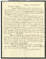 Lettera di  ZURETTI