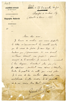 Lettera di  BERGMANS