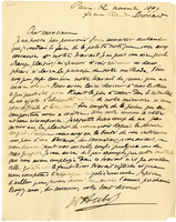 Lettera di  HUBERT