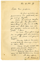 Lettera di  VOLLMER