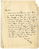 Lettera di  BENNDORF