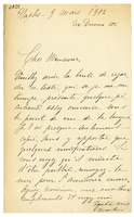 Lettera di  MARTINI