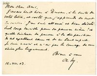 Lettera di  MICHEL