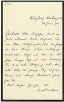 Lettera di  WOLTERS