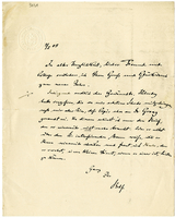 Lettera di  BENNDORF