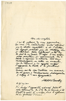 Lettera di  WILMOTTE