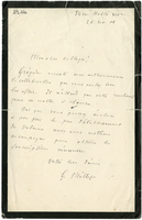 Lettera di  MILLET