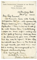 Lettera di  CARPENTER