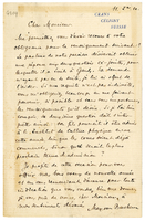 Lettera di  VAN BERCHEM