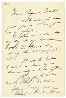 Lettera di  JOHNSON