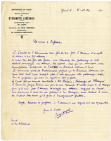 Lettera di  HUYDTS