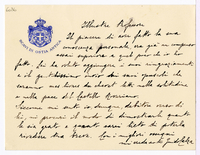 Lettera di  CALZA