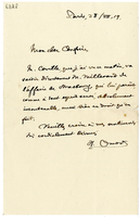 Lettera di  OMONT