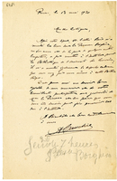 Lettera di  CAUCHIE