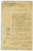 Lettera di  CAUCHIE