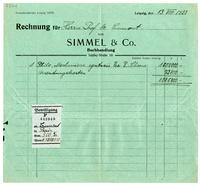 Lettera di SIMMEL & Co