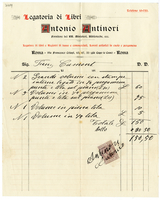 Lettera di  ANTINORI