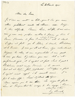 Lettera di  CUMONT