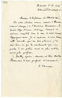 Lettera di  PARVAN